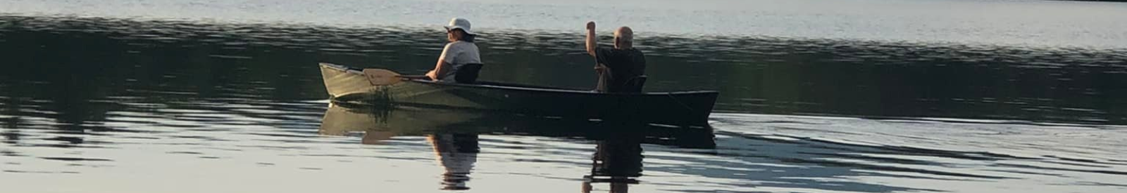 Mirror Lake on a Boat