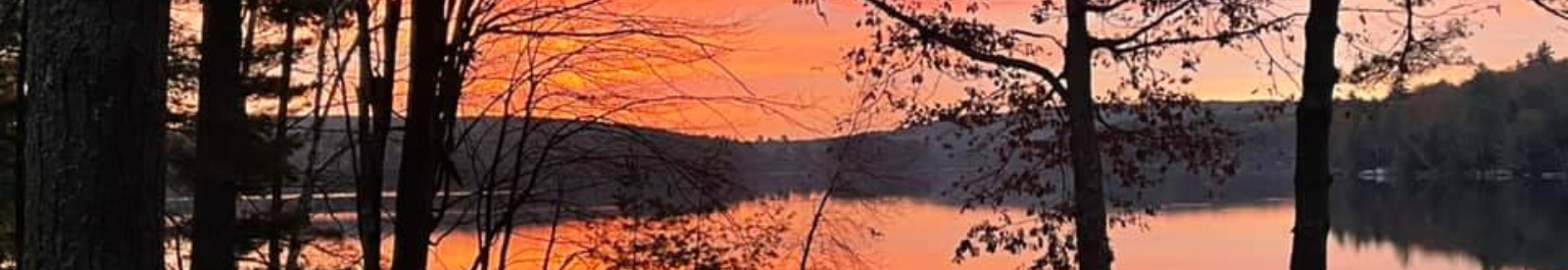 Mirror Lake NH Sunset