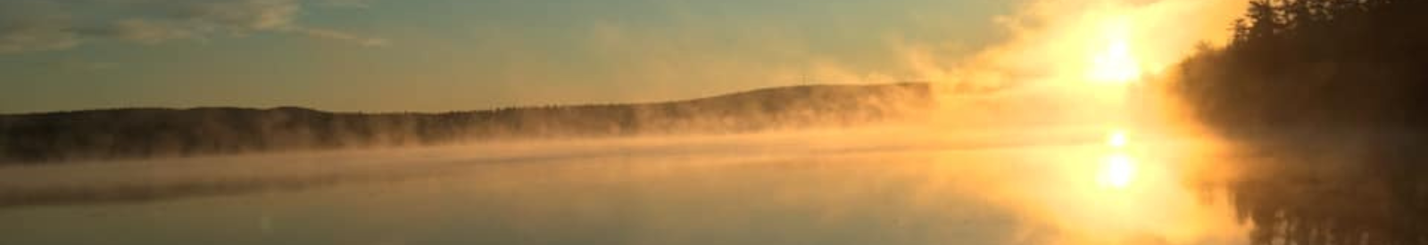 Mirror Lake, NH morning sunrise